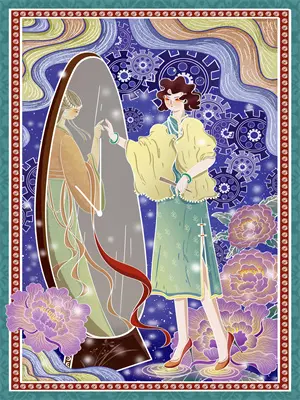 炉鼎勾男记花写意